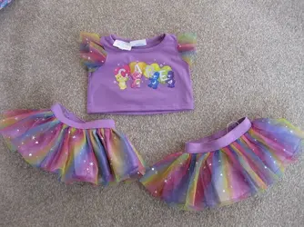 BAB Care Bears Top & Skirt .webp