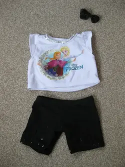 BAB Frozen Top, Trousers & Hairbow.webp